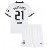 Borussia Dortmund Donyell Malen #21 3rd Trikot 2024-25 Kurzarm (+ kurze hosen)